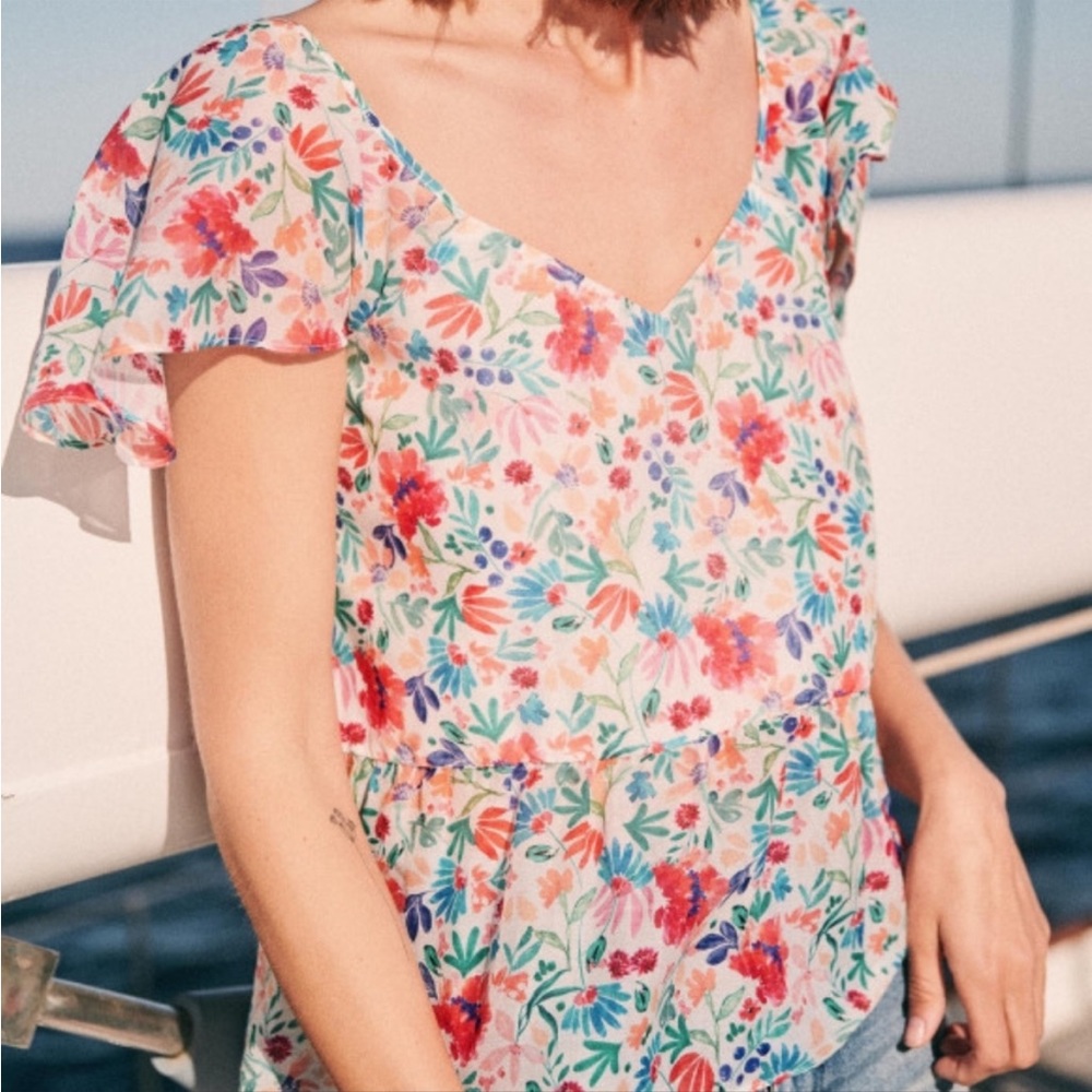 Sezane Andy Blouse